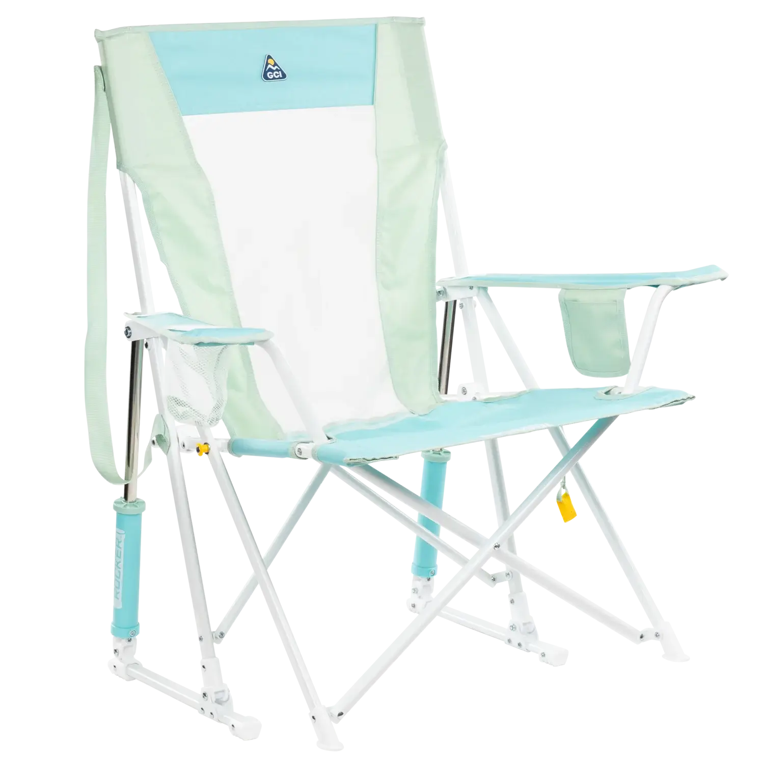 Comfort Pro Rocker, Pastel Green, Front Right