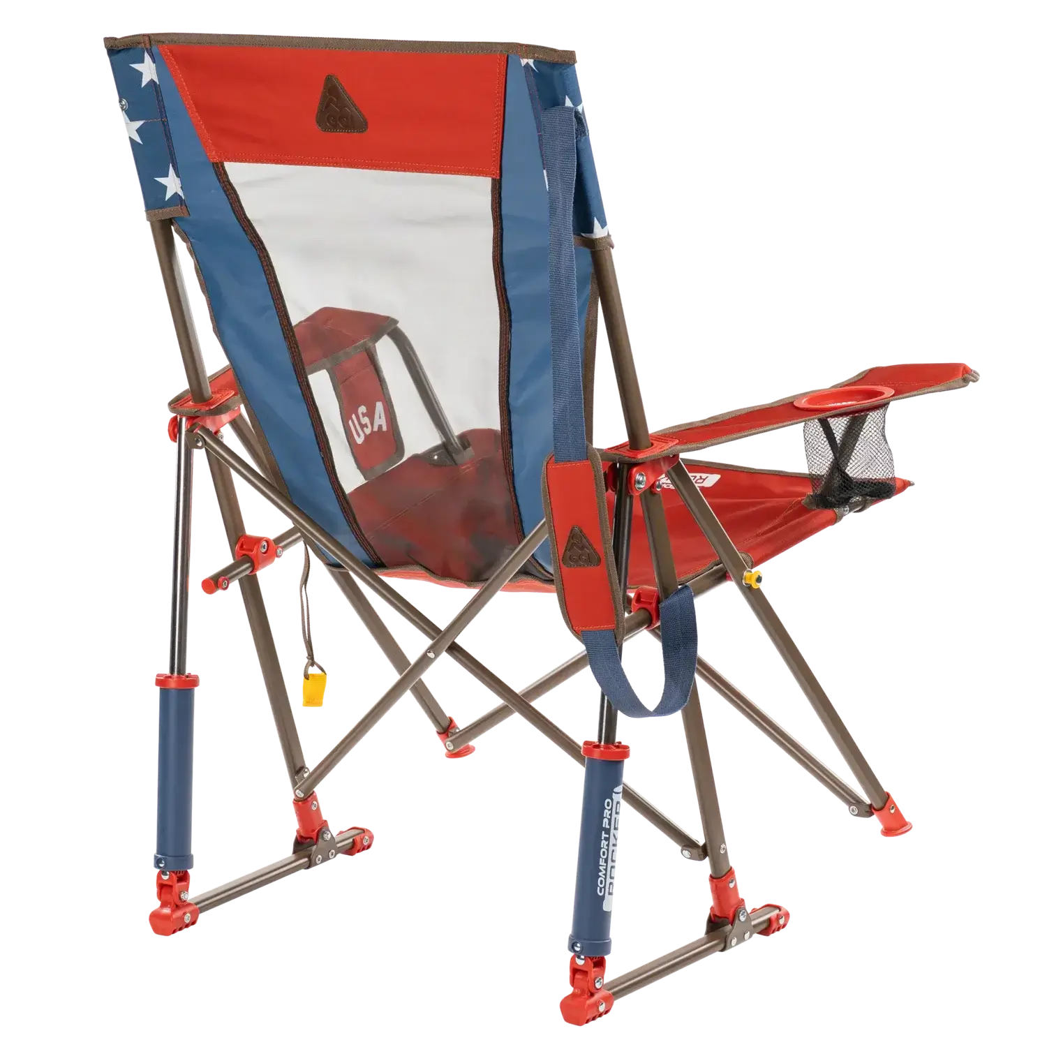 Comfort Pro Rocker, USA Anniversary Deluxe, Back Right