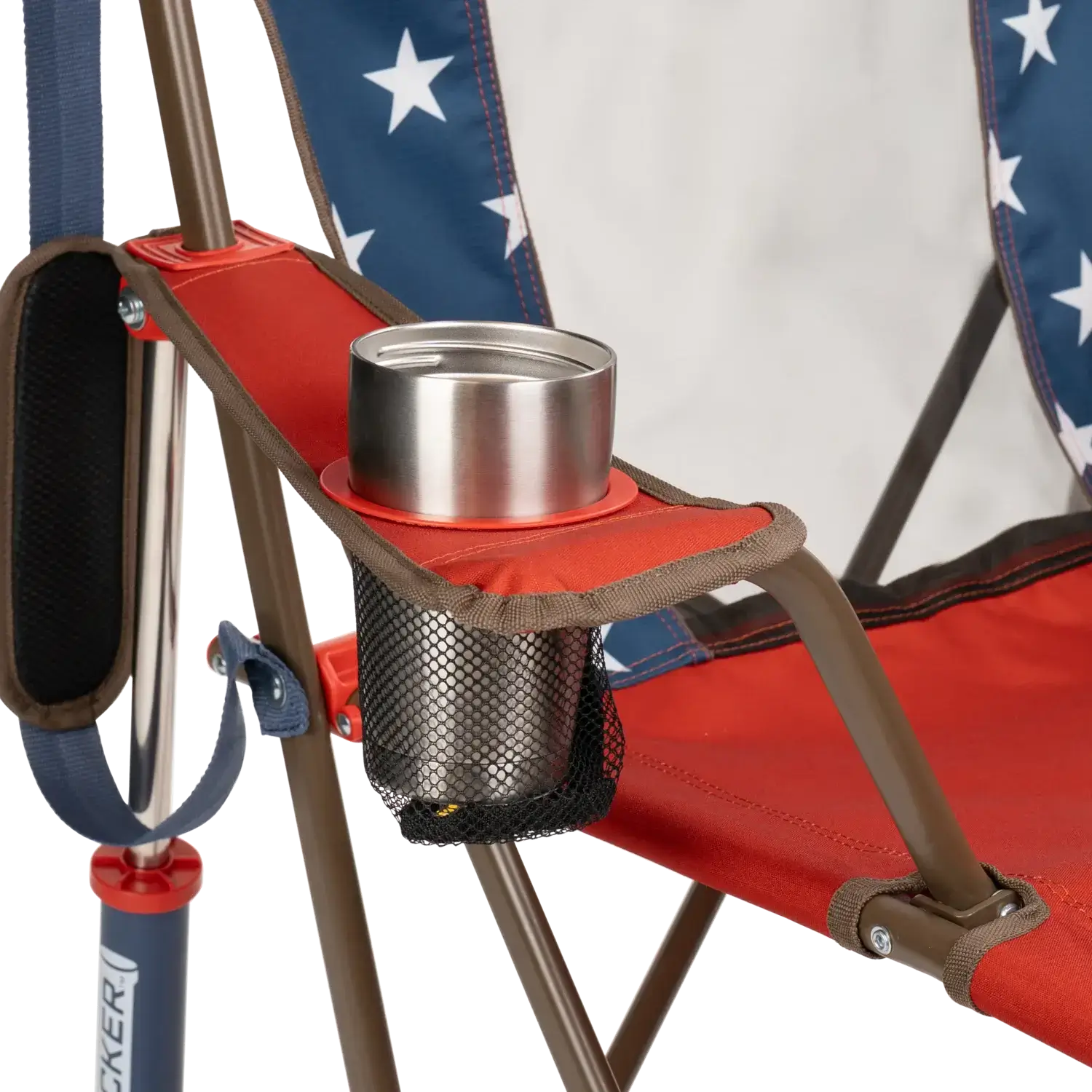 Comfort Pro Rocker, USA Anniversary Deluxe, Cup Holder
