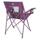 Back right angle of the Comfort Quad Chair in pastel amethyst.