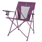 Front left angle of the Comfort Quad Chair in pastel amethyst.