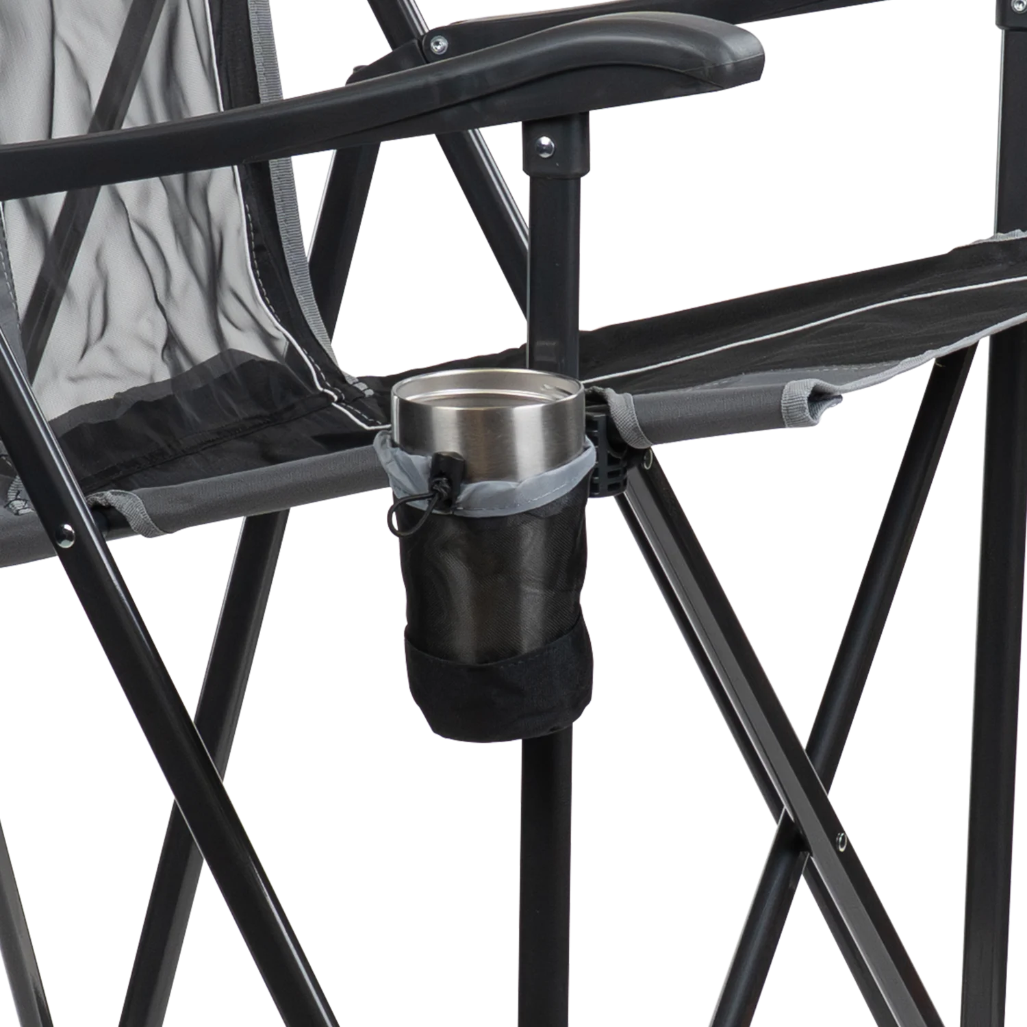 The cup holder on the Eazy Chair XL. 