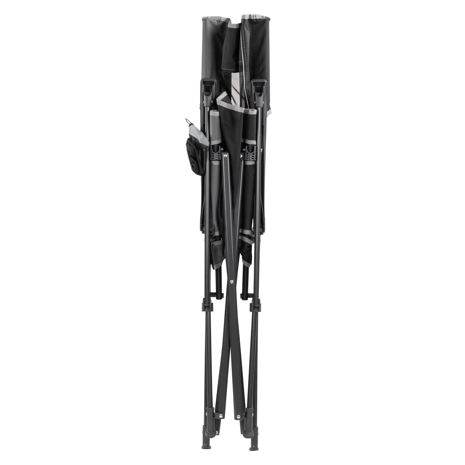 The front view of the Eazy Chair XL folded up. 