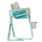 Collapsed freestyle rocker elite in teal sundress.