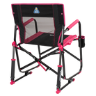 Back right view of the pink shockwave Freestyle Rocker.