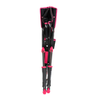 Front view of the folded Freestyle Rocker in pink shockwave.