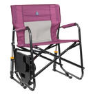 Front right view of the berry Freestyle Rocker XL with Side Table.