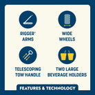 Go-Hauler, Stealth Camo, Features and Technology Infographic