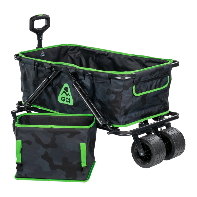 Go-Hauler, Stealth Camo, Front Right with Detached Tote