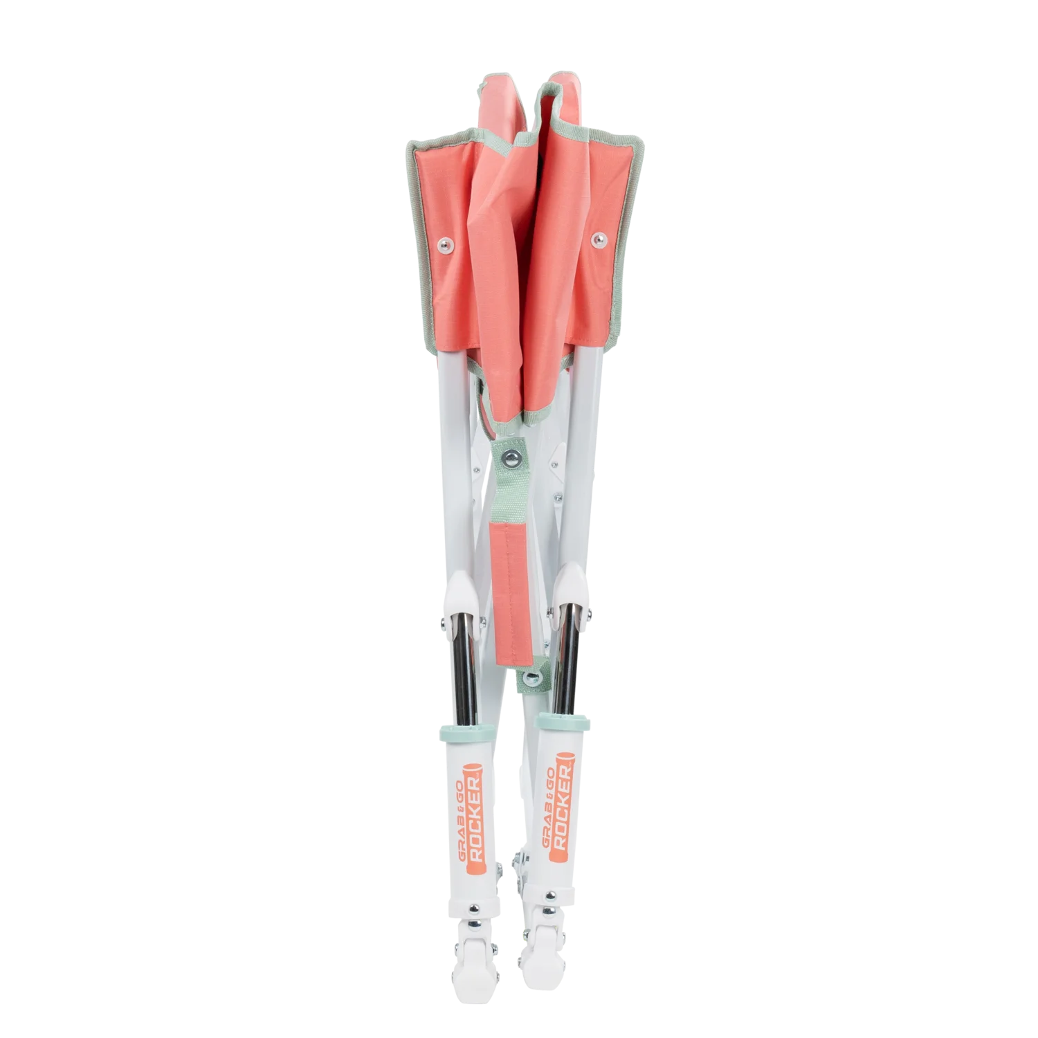 Grab & Go Rocker, Coral, Folded Front