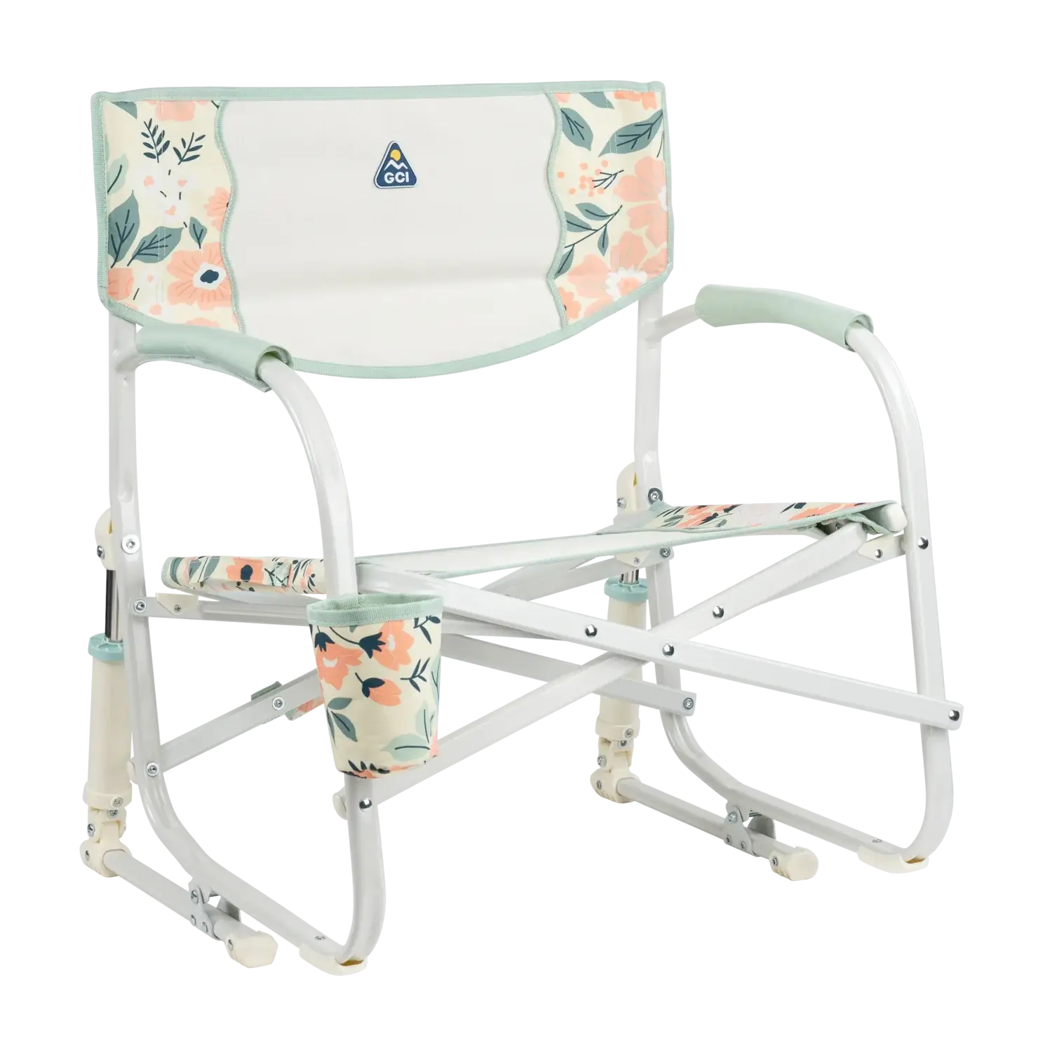 Grab & Go Rocker, Floral Bouquet, Front Right