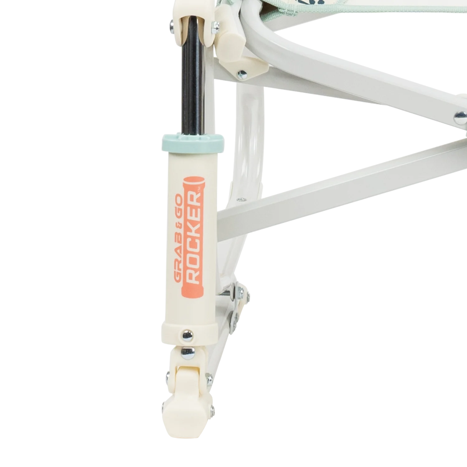 Grab & Go Rocker, Floral Bouquet, Shock Back Angle