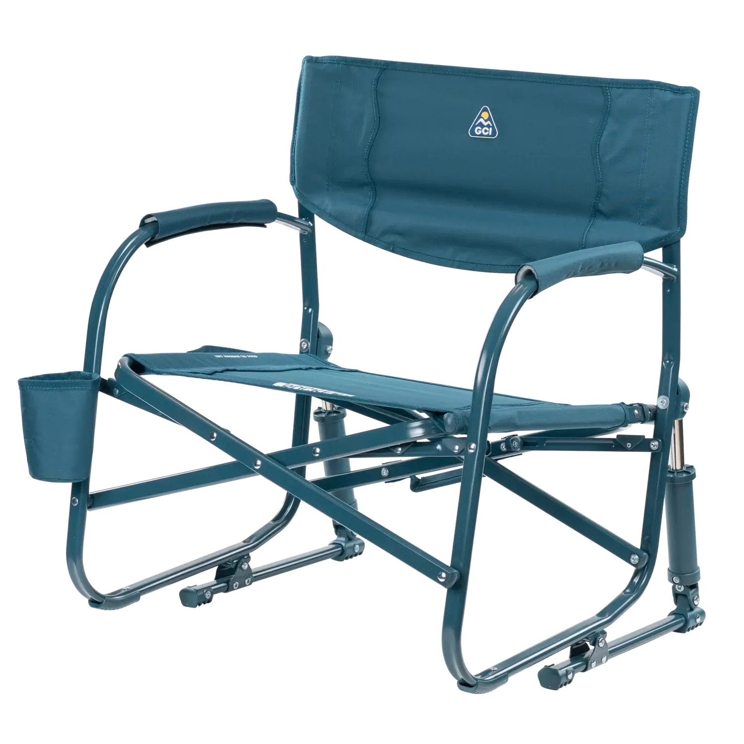 Grab & Go Rocker, Teal, Front Left