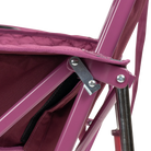 Close up view of the safety lock on the berry Kickback Insulated Rocker.