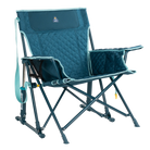Front left view of the teal Kickback Insulated Rocker.