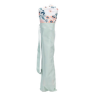 The floral bouquet Pod Rocker folded up in its carry bag.