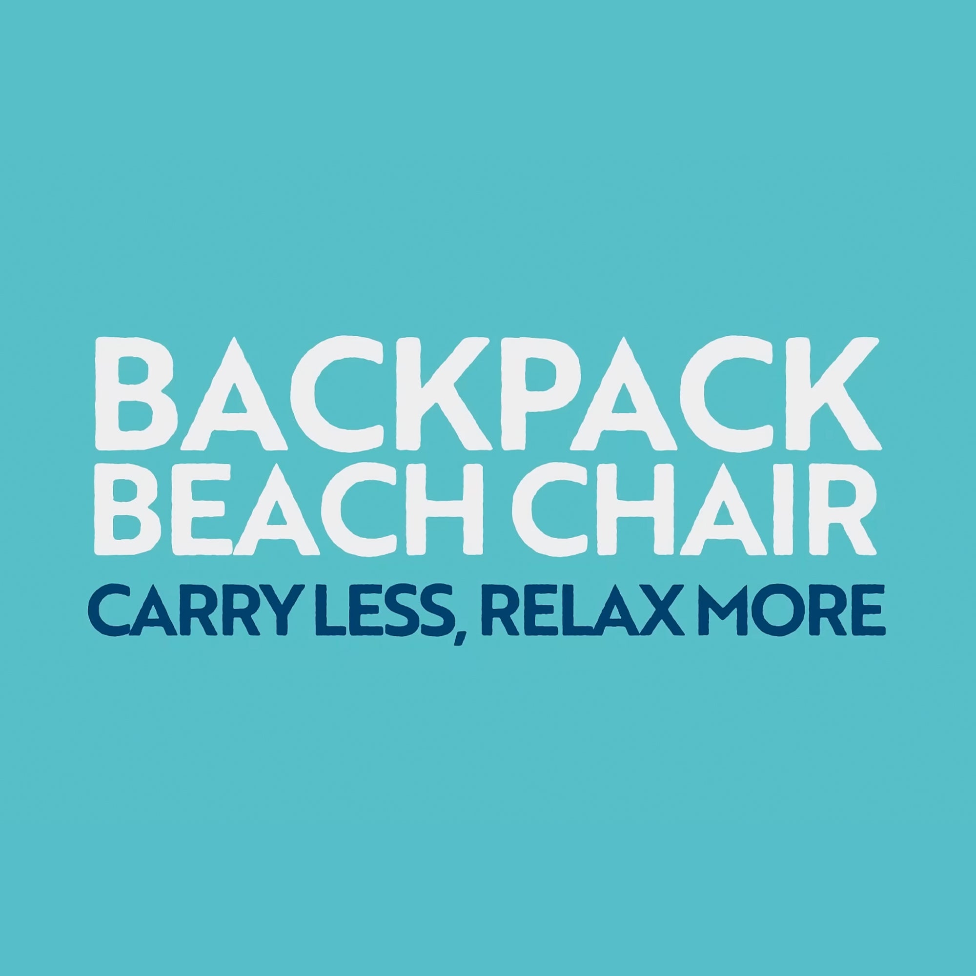 An overview video showing the features and technology of the Backpack Beach Chair. 
