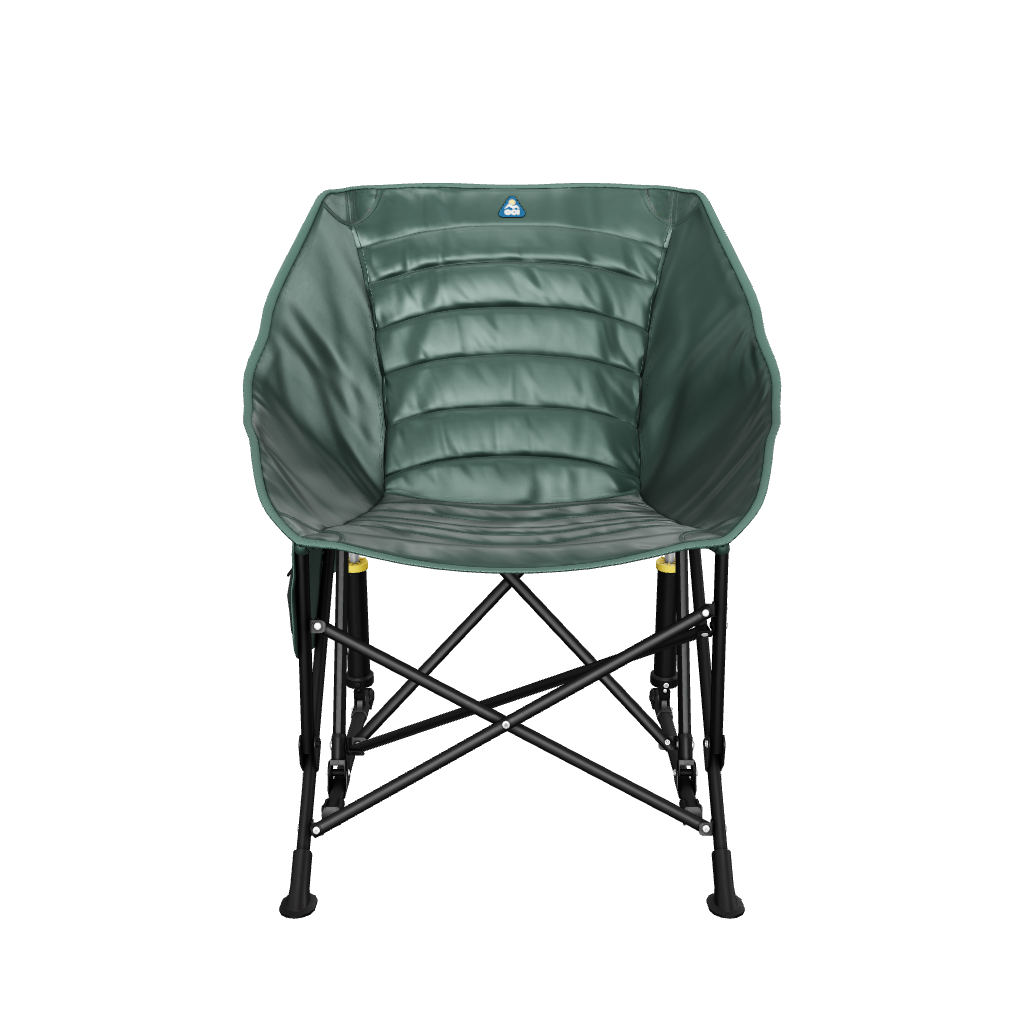 A 3D model of the hunter Puff Rocker. 