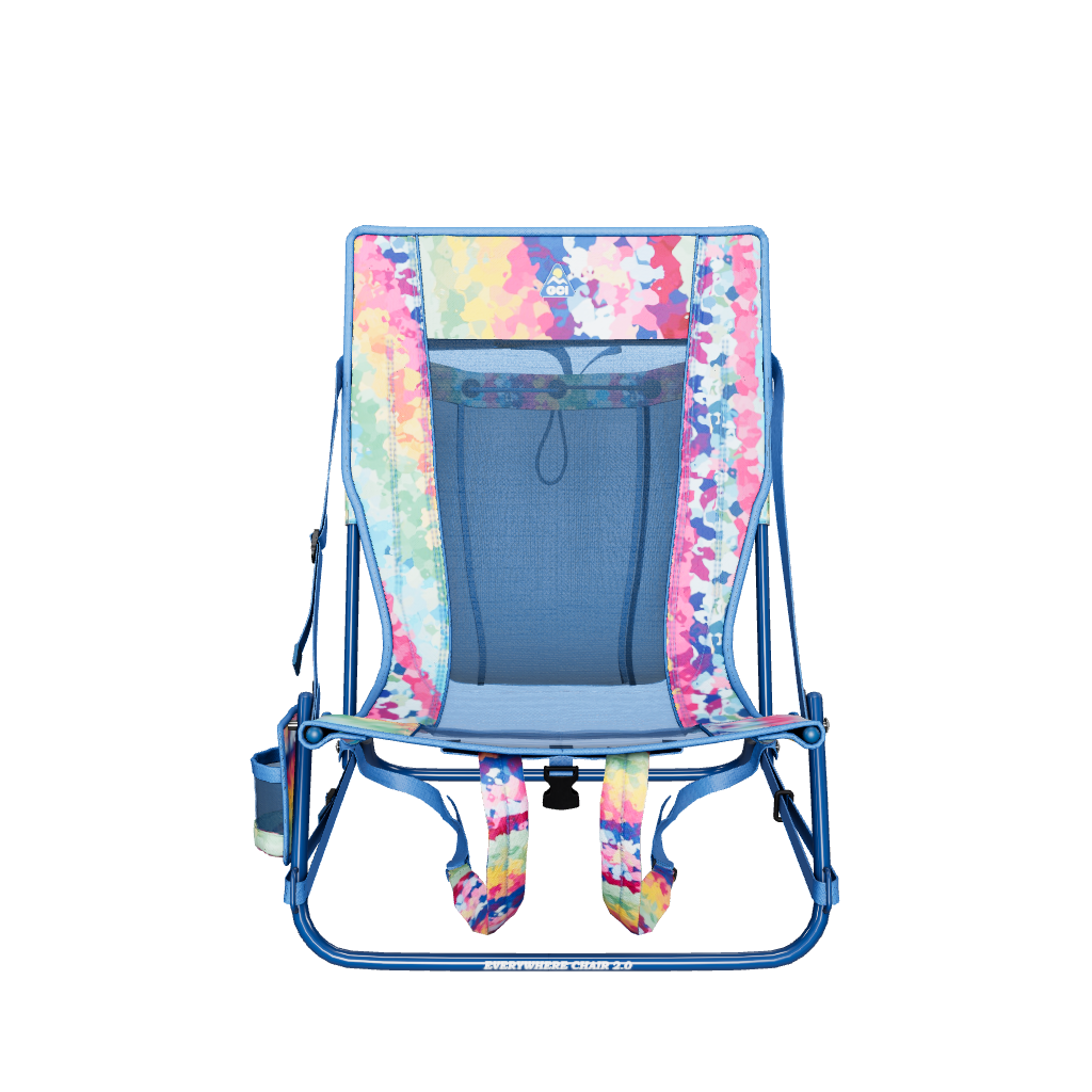 Everywhere Chair 2, Tie Dye, 3D Model