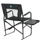 Slim Fold Director's Chair XL, Dark Charcoal, Back Right