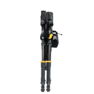 Collapsed stowaway rocker in black.