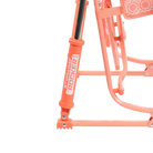 Spring-Action shocks on the Coral Mosaic Stowaway Rocker. 