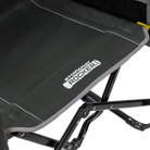 Stowaway Rocker with Side Table, Dark Charcoal, Infinity Comfort Edge