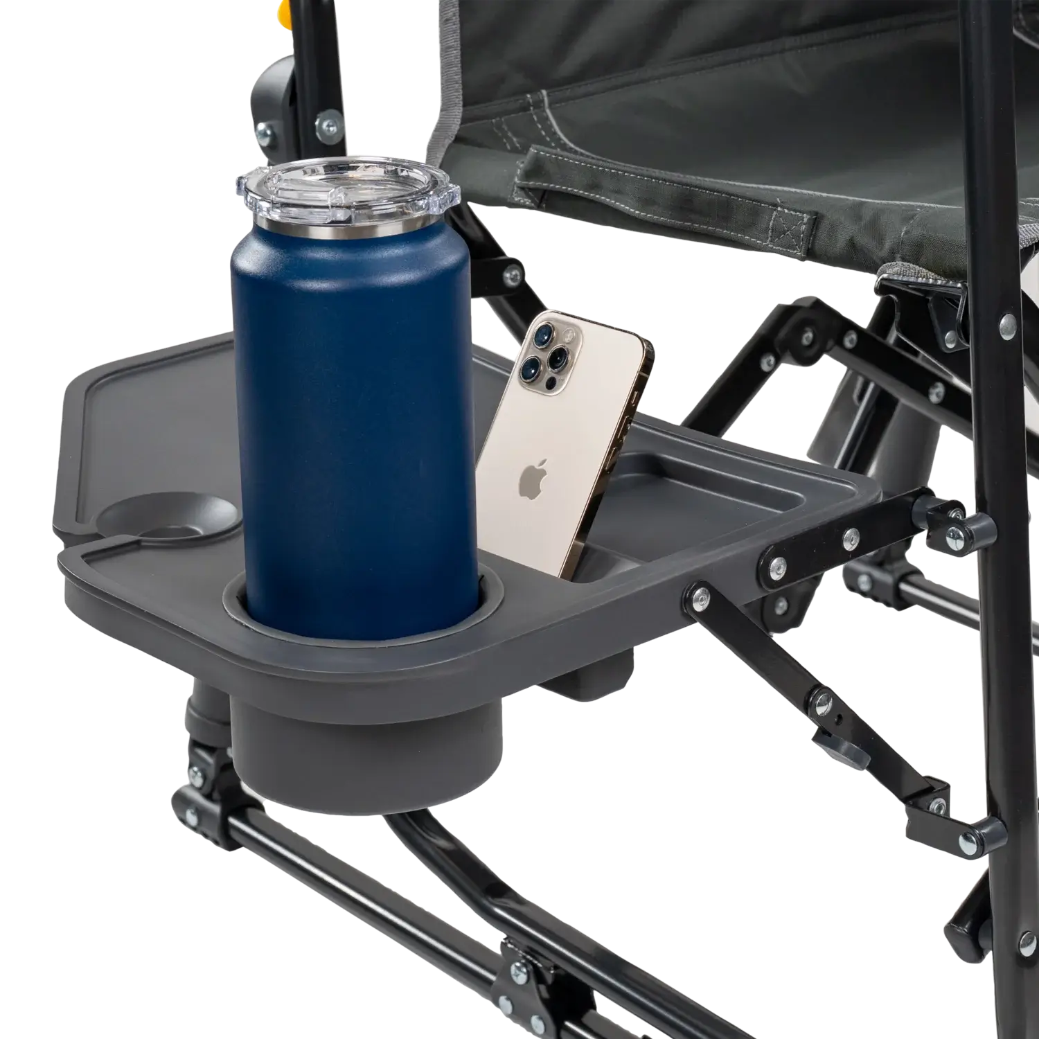 Stowaway Rocker with Side Table, Dark Charcoal, Side Table