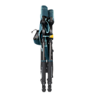 Stowaway Rocker with Side Table, Teal, Folded Front