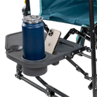 Stowaway Rocker with Side Table, Teal, Side Table