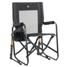 Side angle of charcoal tailgater stowaway rocker. 