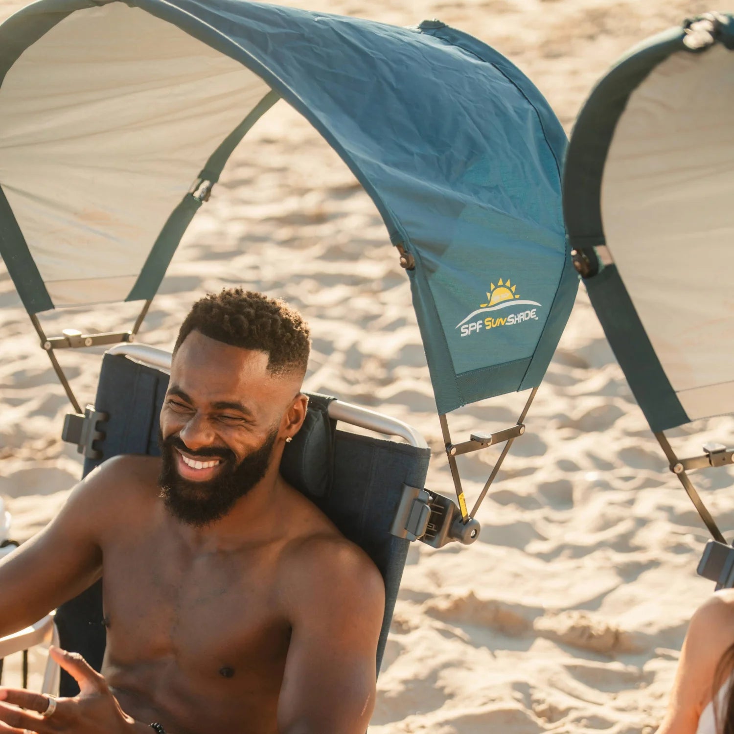 Teal SunShade Chair Accessory – GCI Outdoor