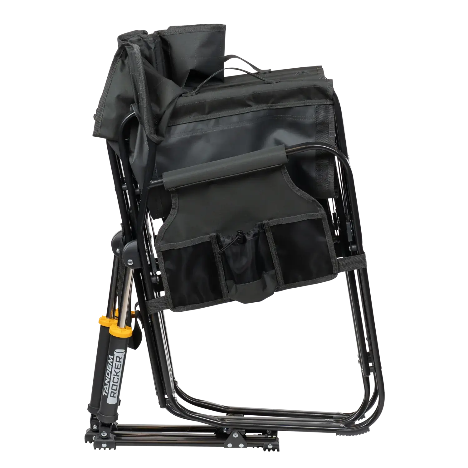 Tandem Rocker, Dark Charcoal, Folded Side