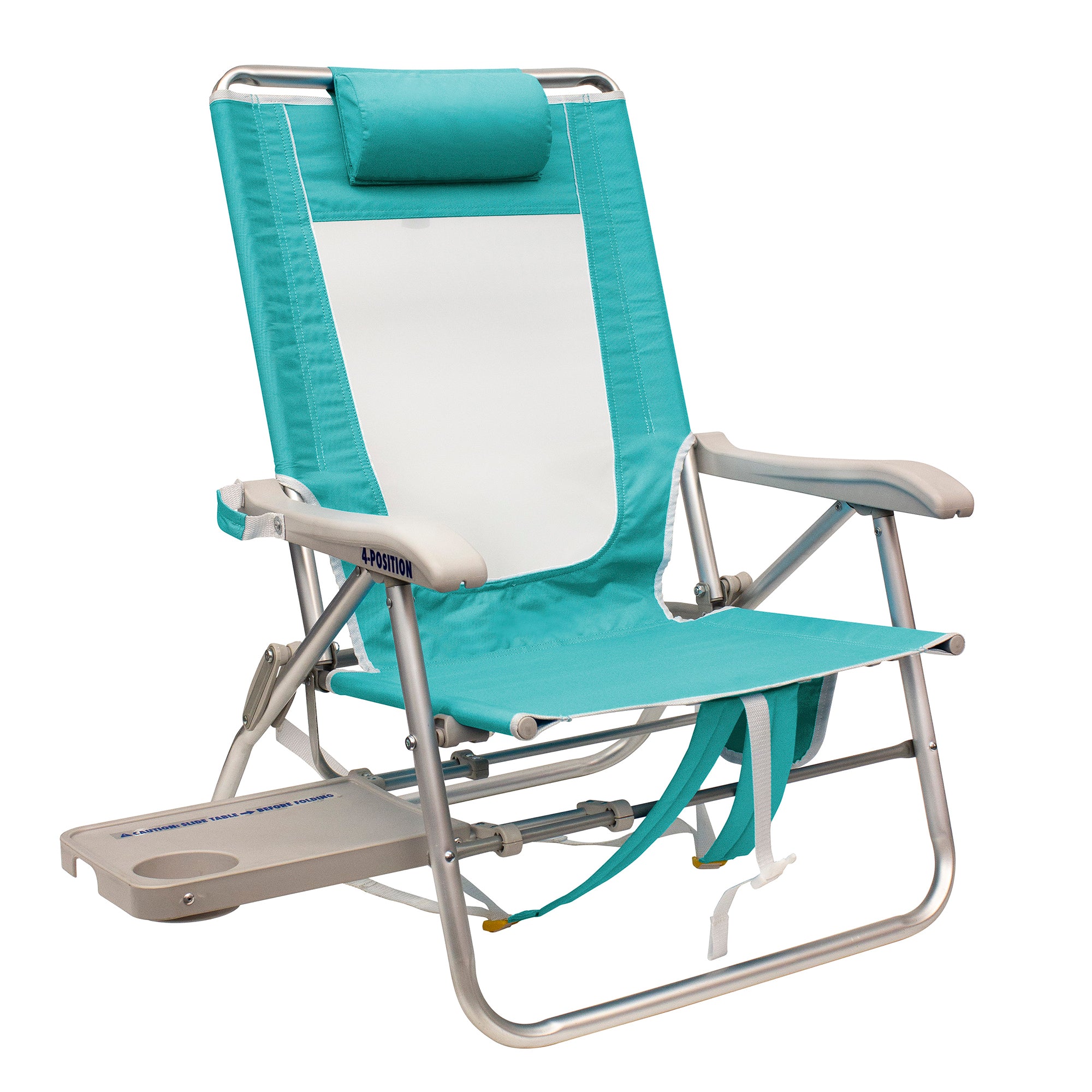 Big Surf with Slide Table Beach Recliner Chair GCI Outdoor