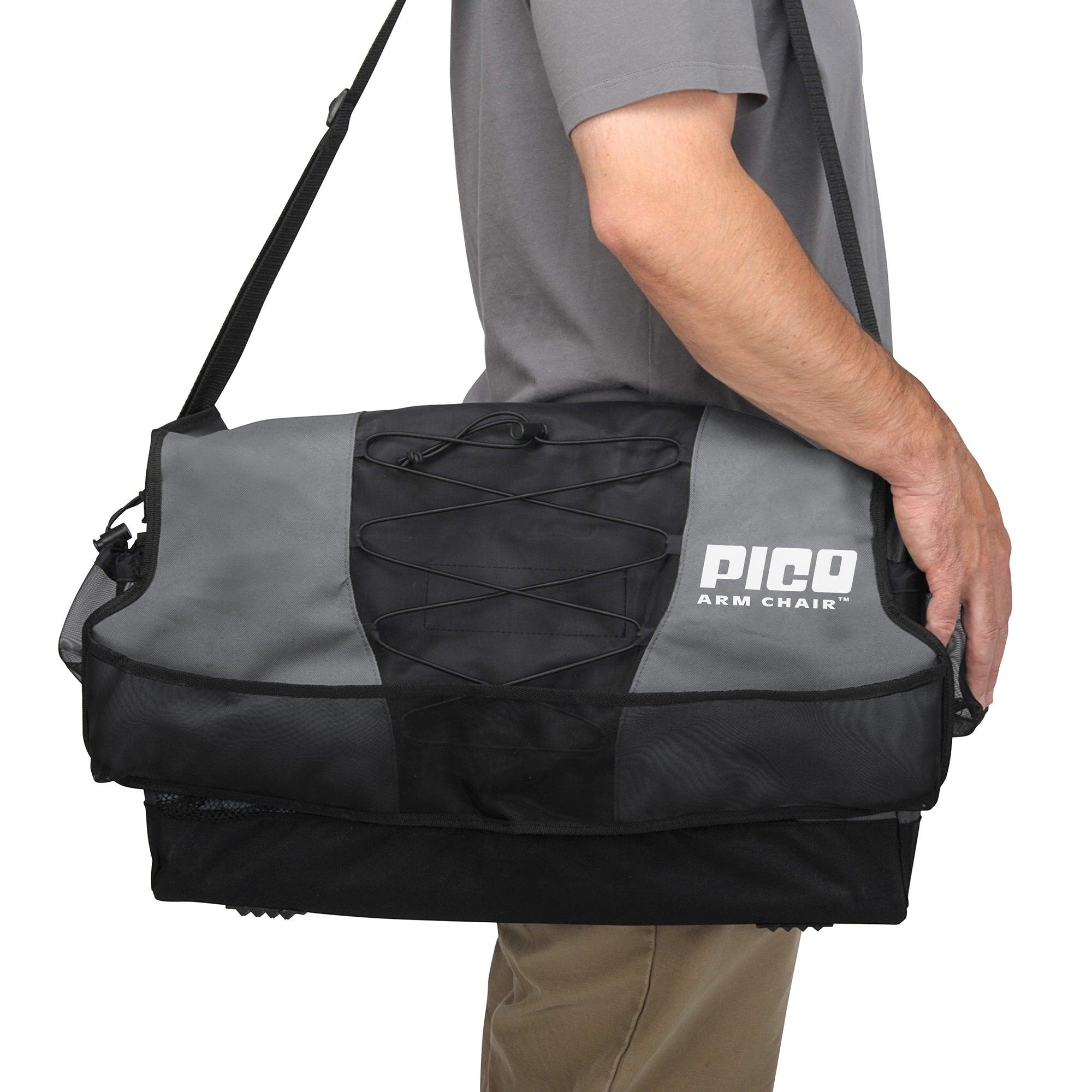 PICO Arm Chair, Mercury Gray, Carry Bag