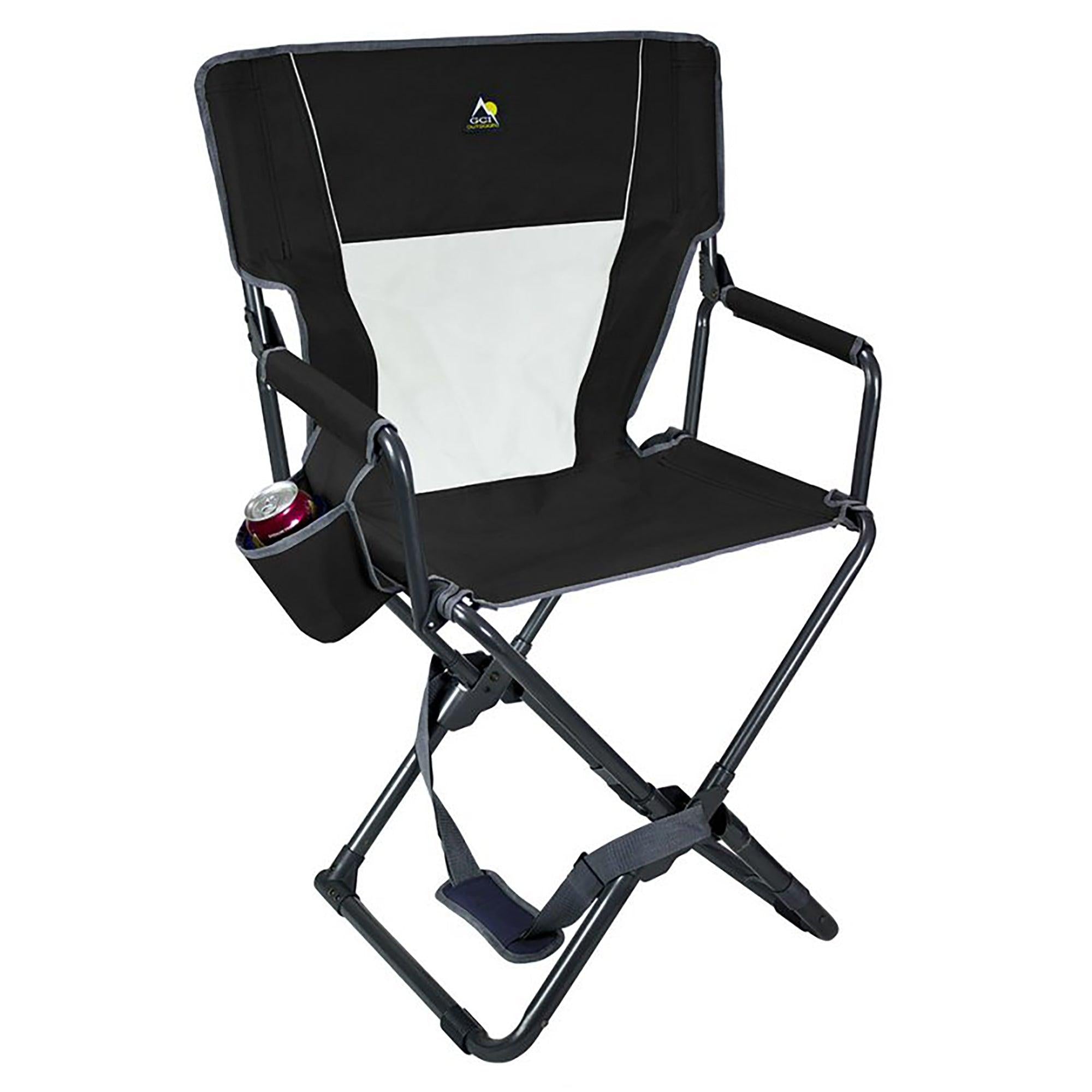 Xpress Director's Chair, Black, Front