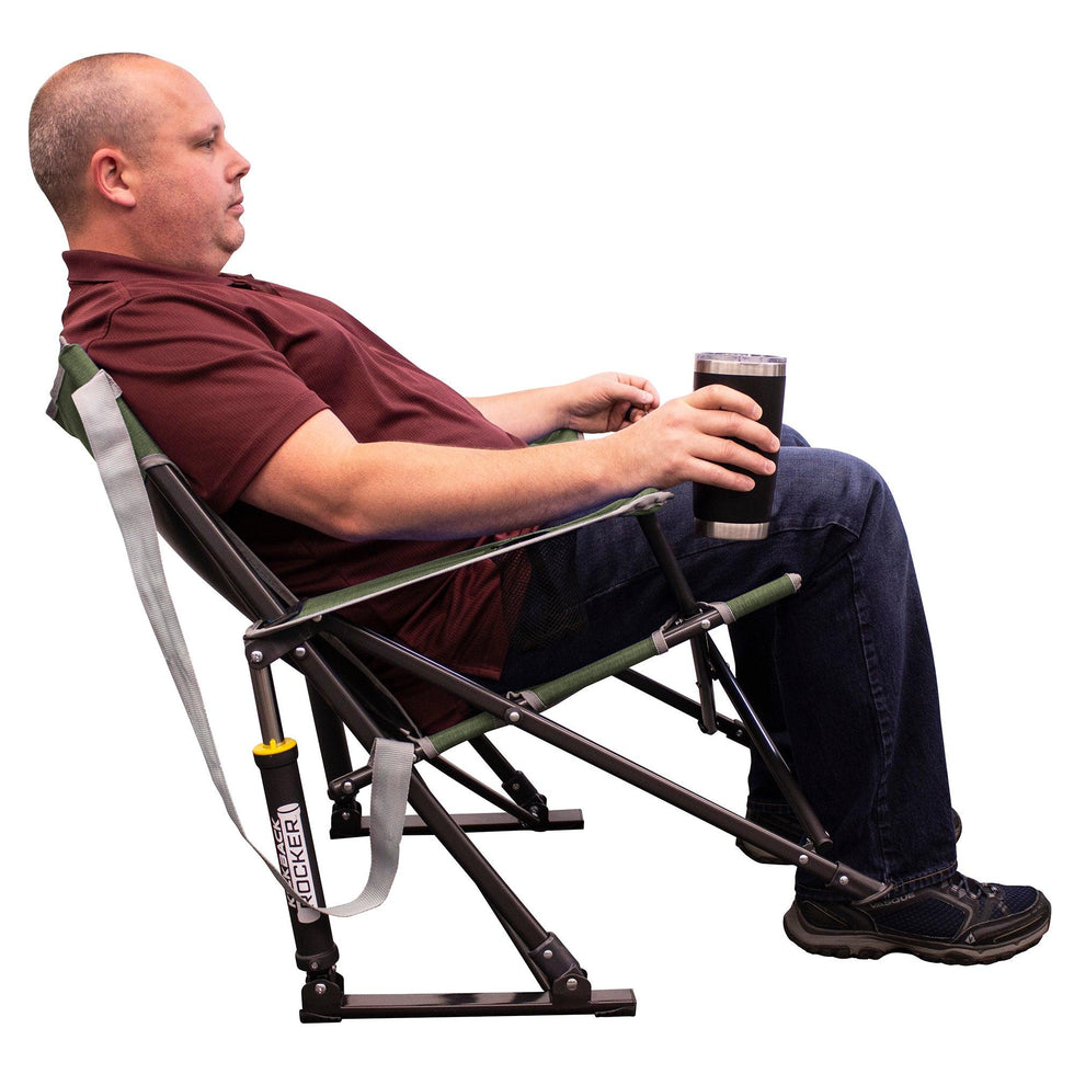 Kickback Rocker | Compact Rocking Camp Chair | GCI Outdoor