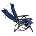 SunShade Backpack Event Chair, Royal Blue, Recline