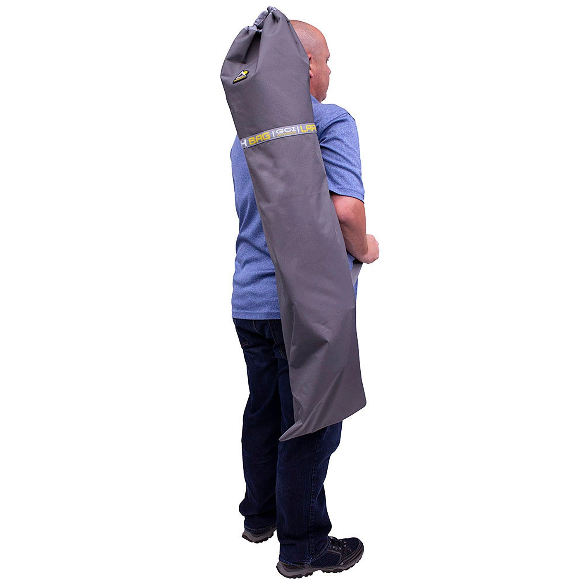 Universal Large Mouth Bag, Gray, Shoulder Strap